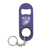 Tand Funeral Sleutelhouder Flesopener Mini Flessenopener (Voorkant)