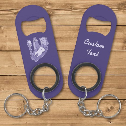 Tand Funeral Sleutelhouder Flesopener Mini Flessenopener