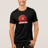 Tand gangster Tri-Blend shirt (Voorkant)