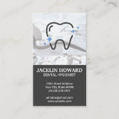 Tand Glans Icoon | Tandarts Praktijk Visitekaartje (Voorkant)