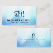 Tand Glans | Tandheelkundige Instrumenten Visitekaartje (Voorkant / Achterkant)