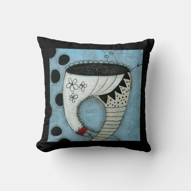 Tand Heeft Leuke Broek Worp Kussen (Voorkant)
