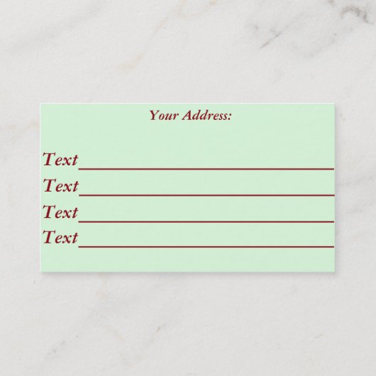 Tand hygienist tanden en mond tandarts visitekaartje (Achterkant)