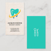 Tand Icoon Visitekaartje (Voorkant / Achterkant)