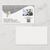 Tand Logo | Tandarts met patiënt Visitekaartje (Voorkant / Achterkant)