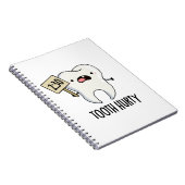 Tand Pijnlijk Grappige Tandarts Grap  Notitieboek (Rechterzijde)