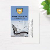 Tand Schild Pictogram | Tandartspraktijk Visitekaartje (Bureau)