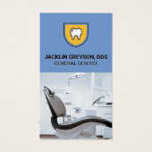 Tand Schild Pictogram | Tandartspraktijk Visitekaartje (Voorkant)