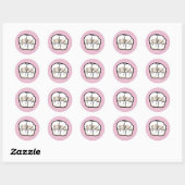 Tand Sticker [roze] (Vel)