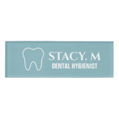 Tand Tandarts Assistent Hygiënist Tandheelkundige  Naambadge (Voorkant)