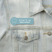 Tand Tandarts Assistent Hygiënist Tandheelkundige Naamplaatje (In situ)