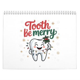 Tand Tandarts Kerstmis Grappig Kalender