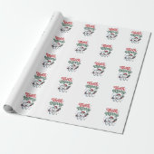 Tand Tandarts Kerstmis Kerst  Cadeaupapier (Uitgerold)