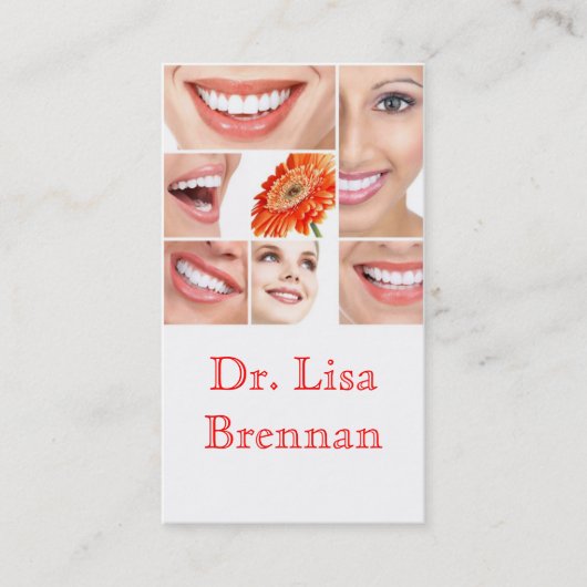 Tand / Tandarts Privé kliniek Medisch Visitekaartje (Voorkant)