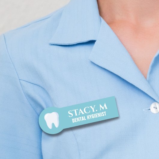 Tand tandartspraktijk Tandarts Assistent Hygiënist Naamplaatje