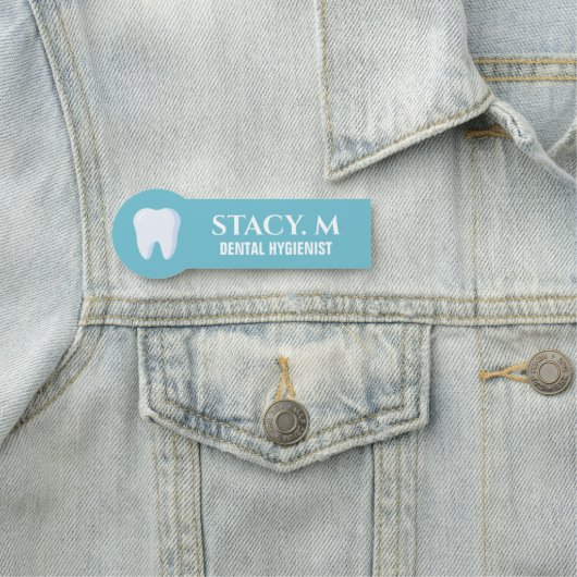 Tand tandartspraktijk Tandarts Assistent Hygiënist Naamplaatje (In situ)
