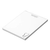 Tand tandheelkunde kliniek medische beroep notitieblok (Linkerzijde)