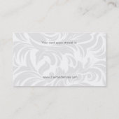 Tand Visitekaartje Diamond Tooth Logo Roze 3 Afsprakenkaartje (Achterkant)