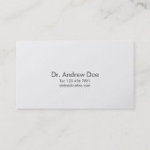 Tand - Visitekaartjes (Achterkant)