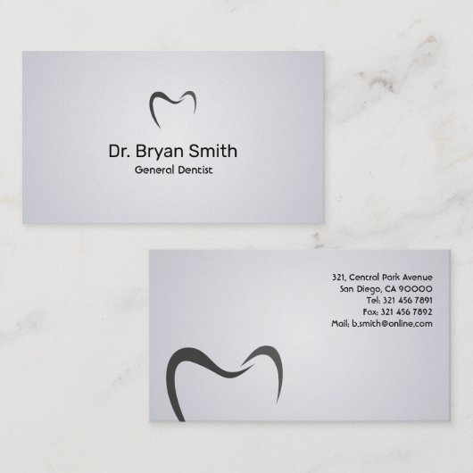 Tand - Visitekaartjes (Voorkant / Achterkant)