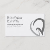 Tand - Visitekaartjes (Achterkant)