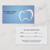 Tand - Visitekaartjes Afsprakenkaartje (Voorkant / Achterkant)