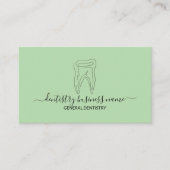 Tand whitening tandheelkundige kliniek modern Groe Visitekaartje (Voorkant)