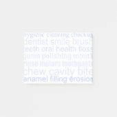 Tand Word Art Post-it® Notes (Voorkant)