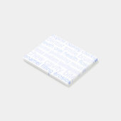 Tand Word Art Post-it® Notes (Schuin)