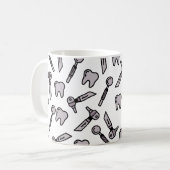 Tand wordt verteld | Tandheelkundige hulpmiddelen Koffiemok (Voorkant links)