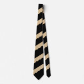 Tandachtige krokodil of trap omhoog stropdas (Voorkant)