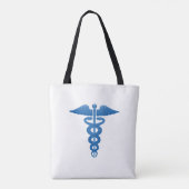 Tandanatomiegrafiek Tote Bag (Achterkant)