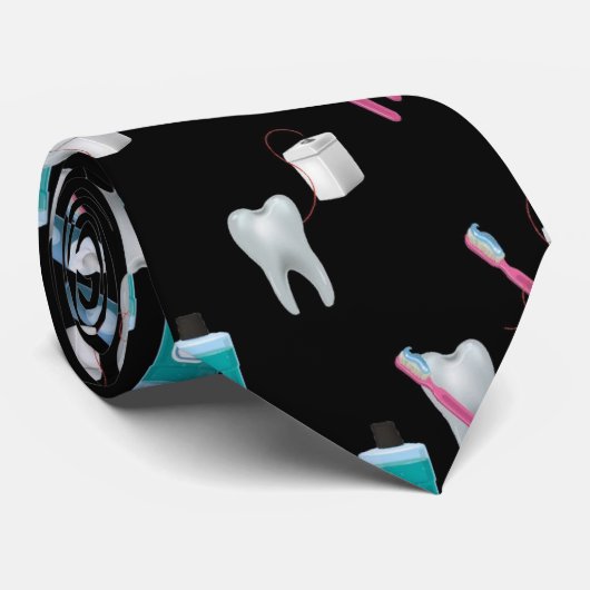 tandarts 6 stropdas (Opgerold)