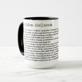 Tandarts Aangepaste Mok (Voorkant links)