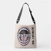 Tandarts aangepaste naam tassen (Voorkant)