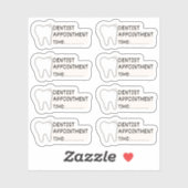 Tandarts Afspraak Herinnering Bujo Planner Kalende Sticker (Vel)