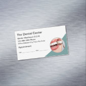 Tandarts Afspraak Herinnering Visitekaartje Magnet Magnetisch Visitekaartje (Voorbeeld)