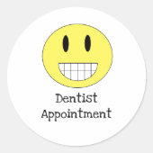 Tandarts Afspraak Kalender Stickers (Voorkant)