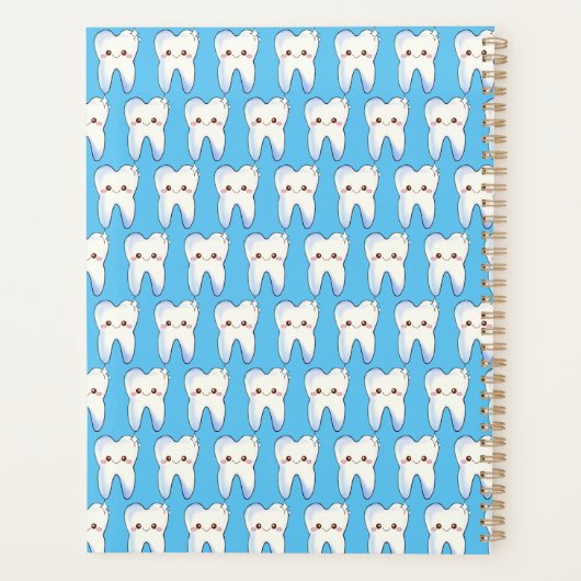 Tandarts afspraak tand planner (Achterkant)