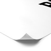 Tandarts Afstudeerposter Poster (Hoek)