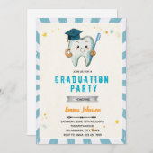 Tandarts afstuderen uitnodiging (Voorkant / Achterkant)