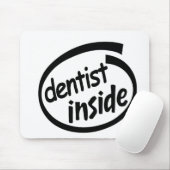 Tandarts binnen muismat (Met muis)