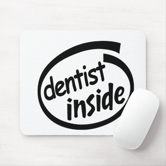Tandarts binnen muismat (Met muis)