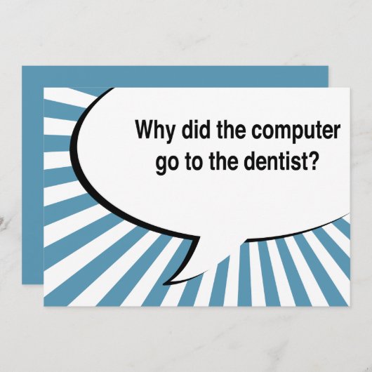 tandarts bluetooth-grap kaart (Voorkant / Achterkant)