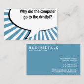 tandarts bluetooth-grap visitekaartje (Voorkant / Achterkant)