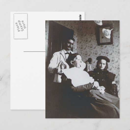  tandarts briefkaart (Voorkant / Achterkant)