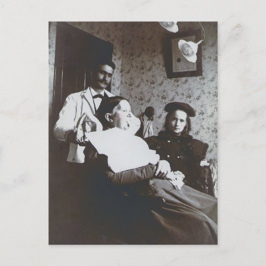  tandarts briefkaart (Voorkant)