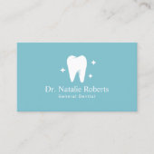 Tandarts Bright Tooth Logo Plain Dental Care Afsprakenkaartje (Voorkant)