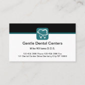 Tandarts budget afspraak Visitekaartjes (Voorkant)