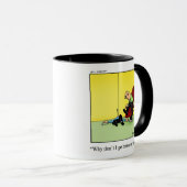 Tandarts Bureau Humor Koffie Mok (Voorkant rechts)